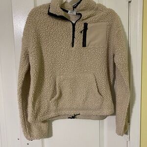 Women’s Cream Sherpa Sweater